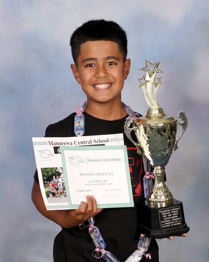 Picture of Most Outstanding Pasifika Student recipient
